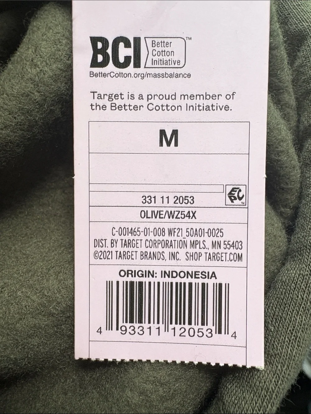 Wild Fable Olive Cropped Hoodie - Picture 6 of 7
